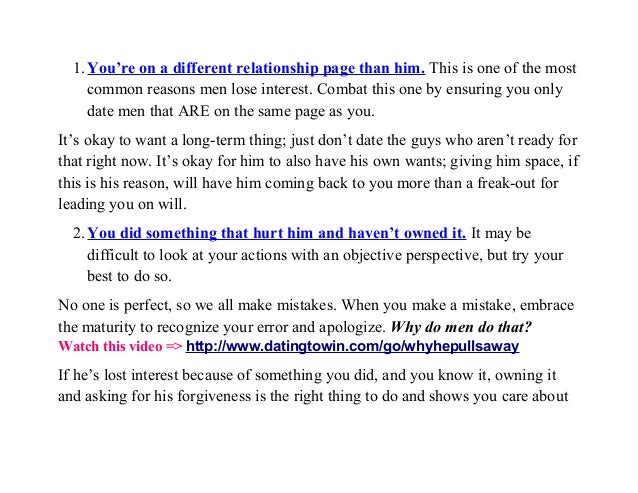To Losing How Interest If Hes Tell To Losing How Interest If Hes Tell
